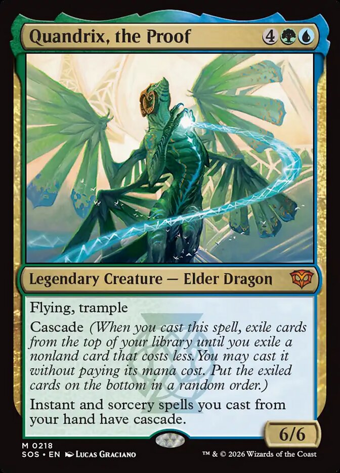 Quandrix, the Proof, Secrets Of Strixhaven Card Art