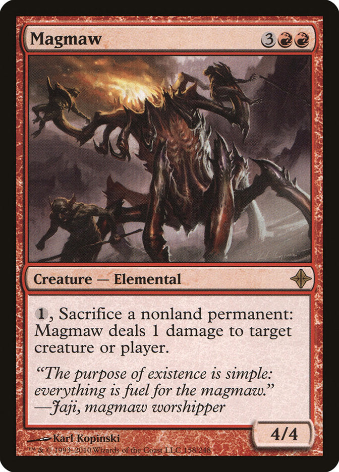 Magmaw, Rise Of The Eldrazi Card Art