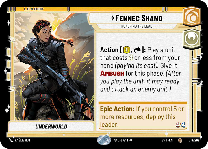 Fennec Shand, Honoring the Deal