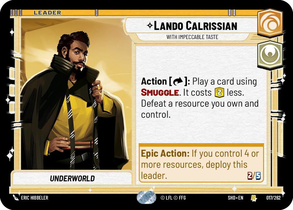 Lando Calrissian, With Impeccable Taste