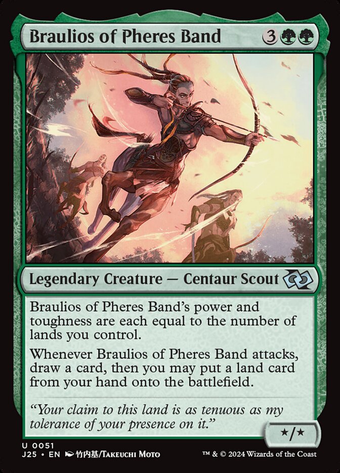Braulios of Pheres Band, Foundations Jumpstart Card Art