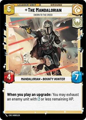 The Mandalorian, Sworn To The Creed, Shadows of the Galaxy Card Art