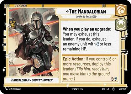 The Mandalorian, Sworn To The Creed, Shadows of the Galaxy Card Art