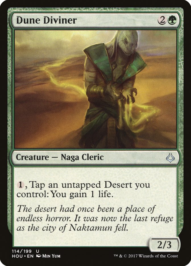 Dune Diviner, Hour of devastation Card Art