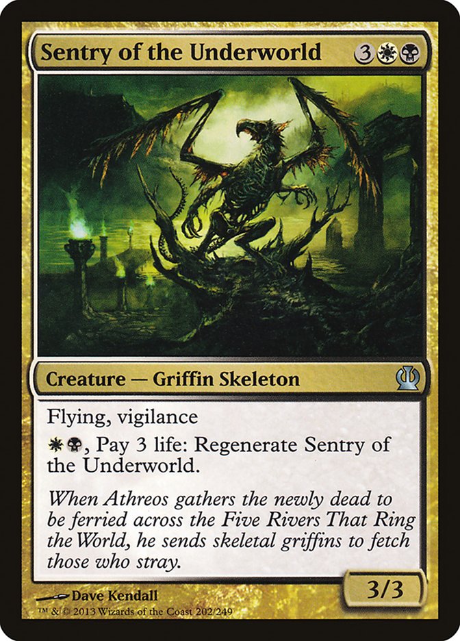Sentry of the Underworld, Theros Card Art