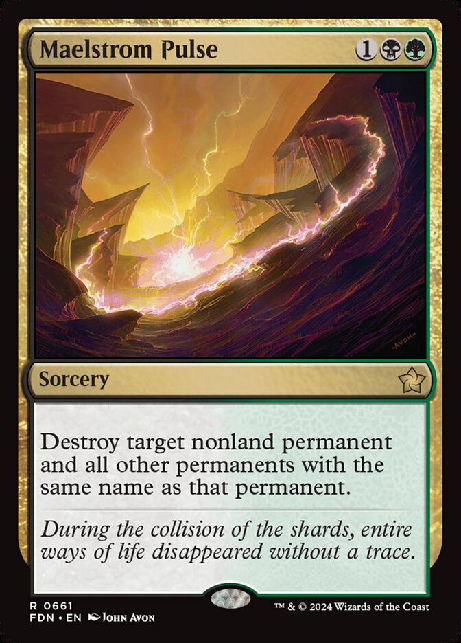 Maelstrom Pulse, Foundations Card Art