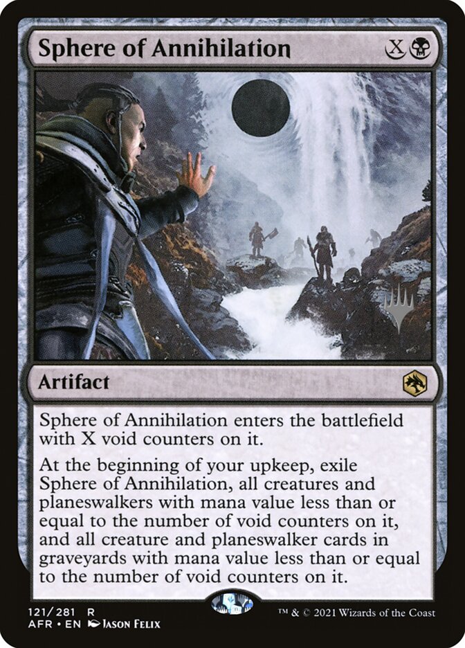Sphere of Annihilation, Adventures in the forgotten realms promos Card Art