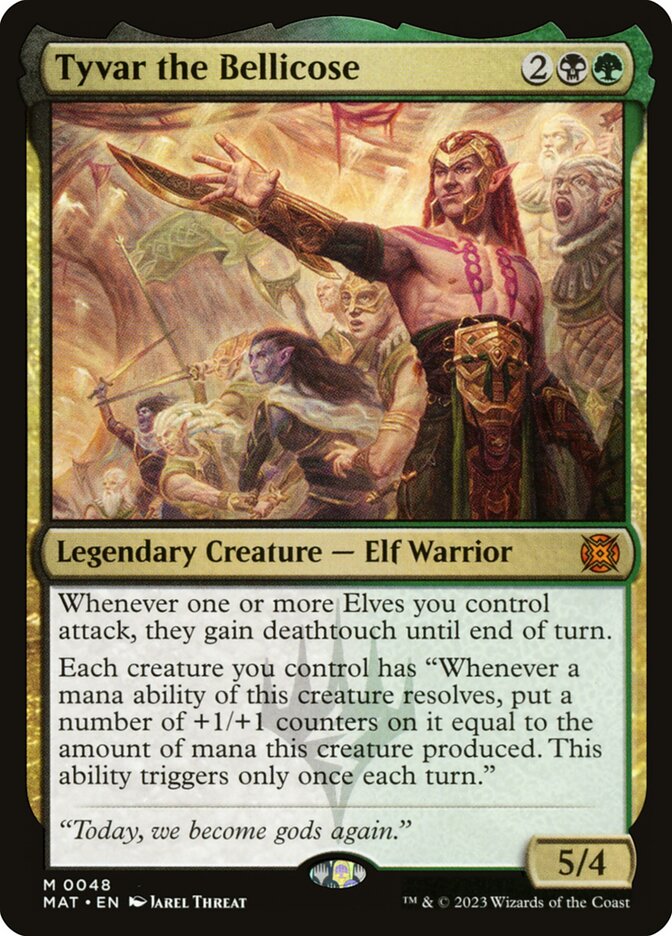 Tyvar the Bellicose, March Of The Machine: The Aftermath Card Art
