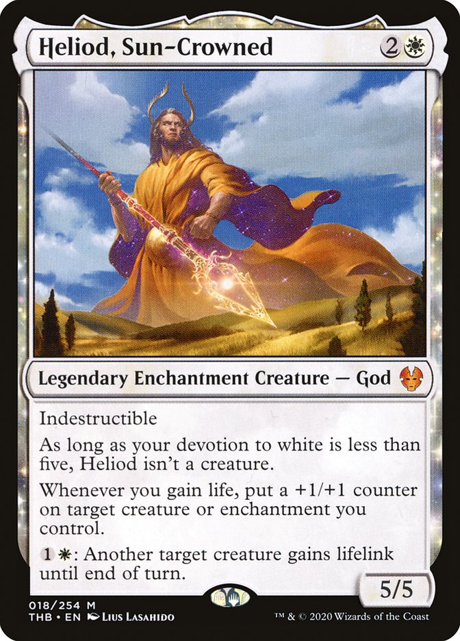 Heliod, Sun-Crowned, Theros beyond death Card Art