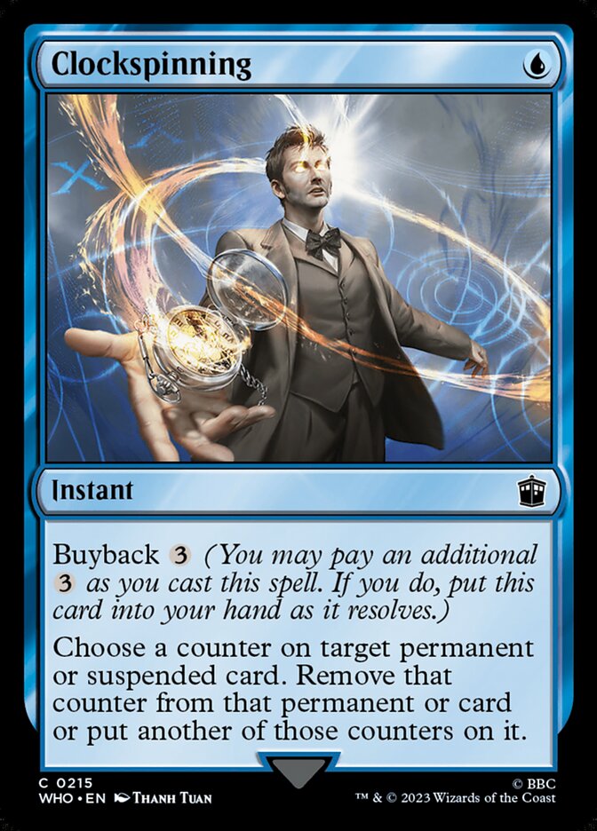 Clockspinning, Doctor Who Card Art