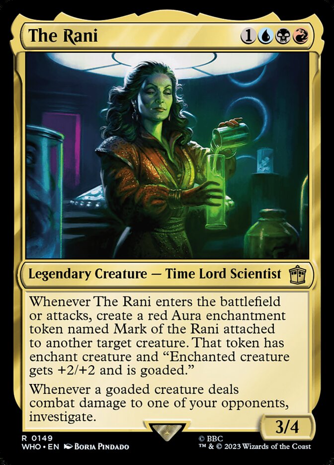 The Rani, Doctor Who Card Art