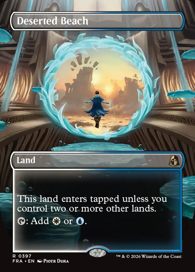 Deserted Beach, Reality Fracture Card Art