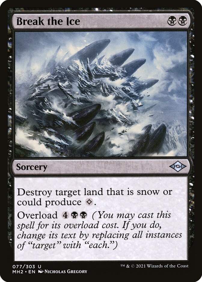 Break the Ice, Modern horizons 2 Card Art