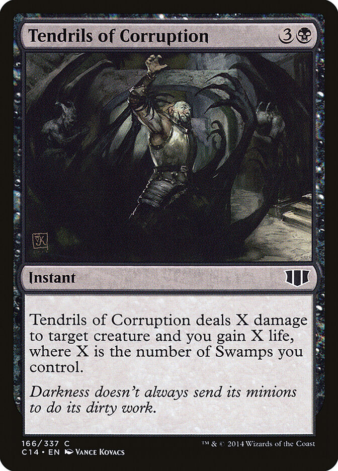 Tendrils of Corruption, Commander 2014 Card Art