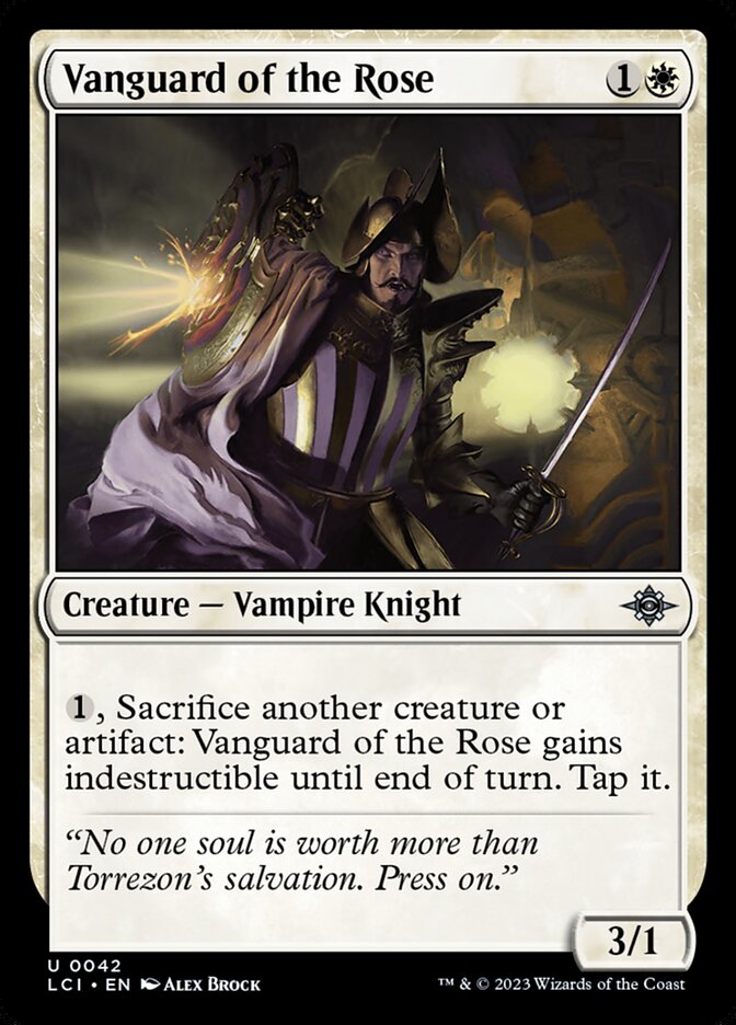 Vanguard of the Rose, The lost caverns of ixalan Card Art