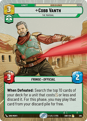 Cobb Vanth, The Marshal - Hyperspace