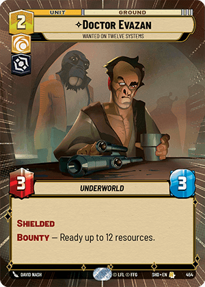 Doctor Evazan, Wanted on Twelve Systems - Hyperspace