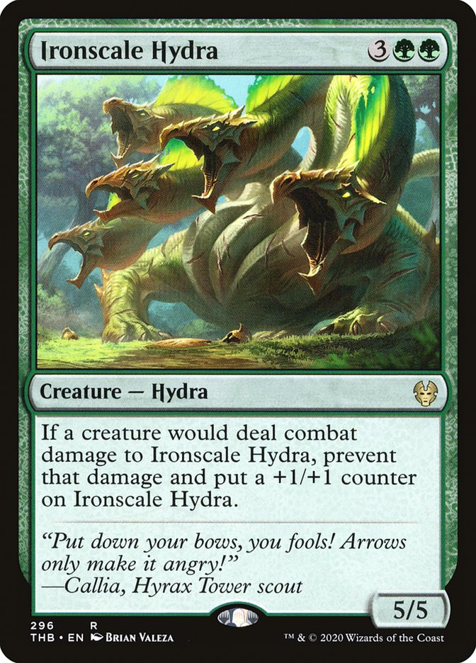 Ironscale Hydra, Theros beyond death Card Art