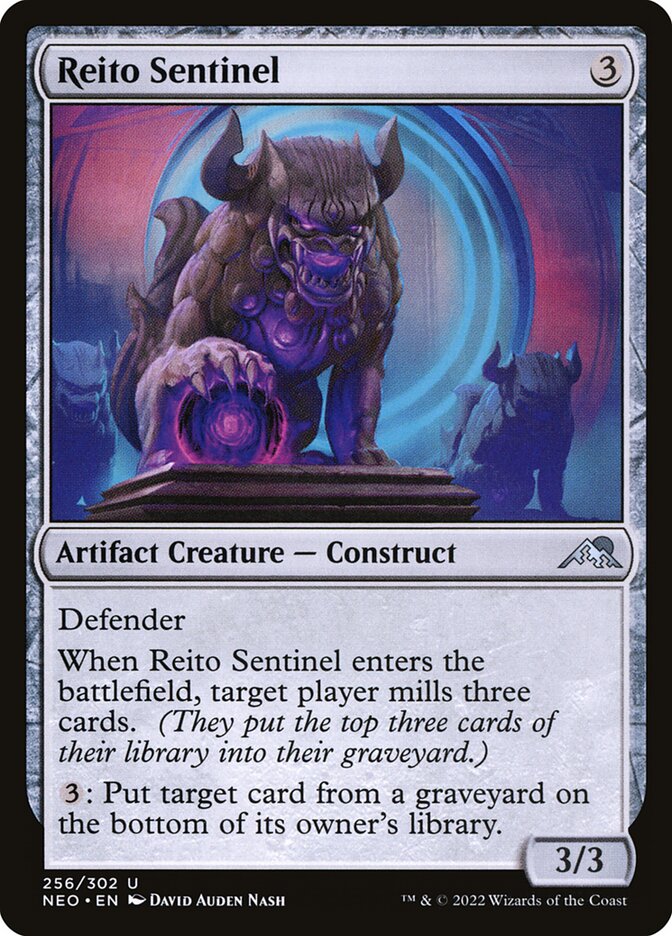 Reito Sentinel, Kamigawa: neon dynasty Card Art