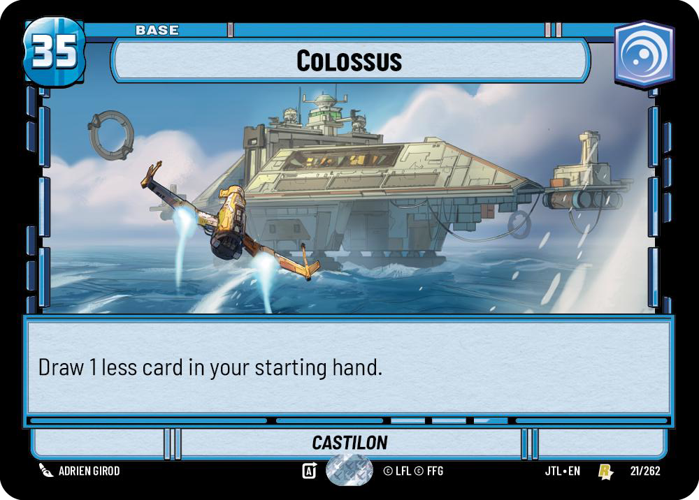 Colossus, Jump to Lightspeed Card Art