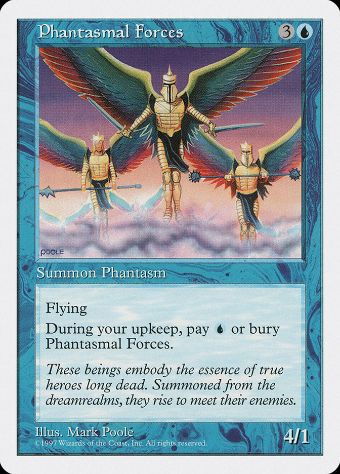 Phantasmal Forces, Fifth edition Card Art