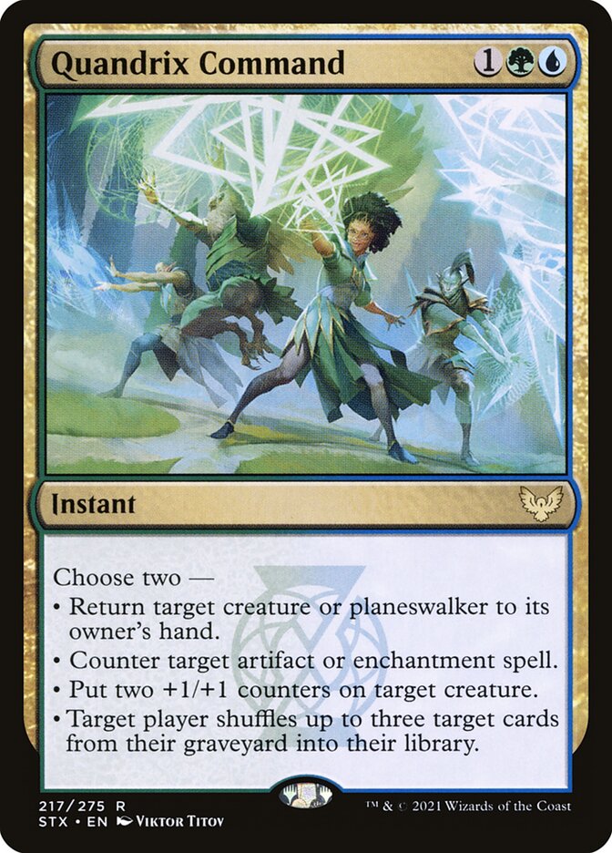 Quandrix Command, Strixhaven: School Of Mages Card Art