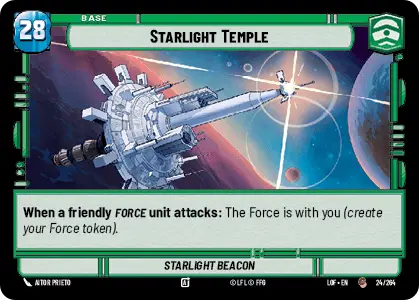 Starlight Temple, Legends of the Force Card Art