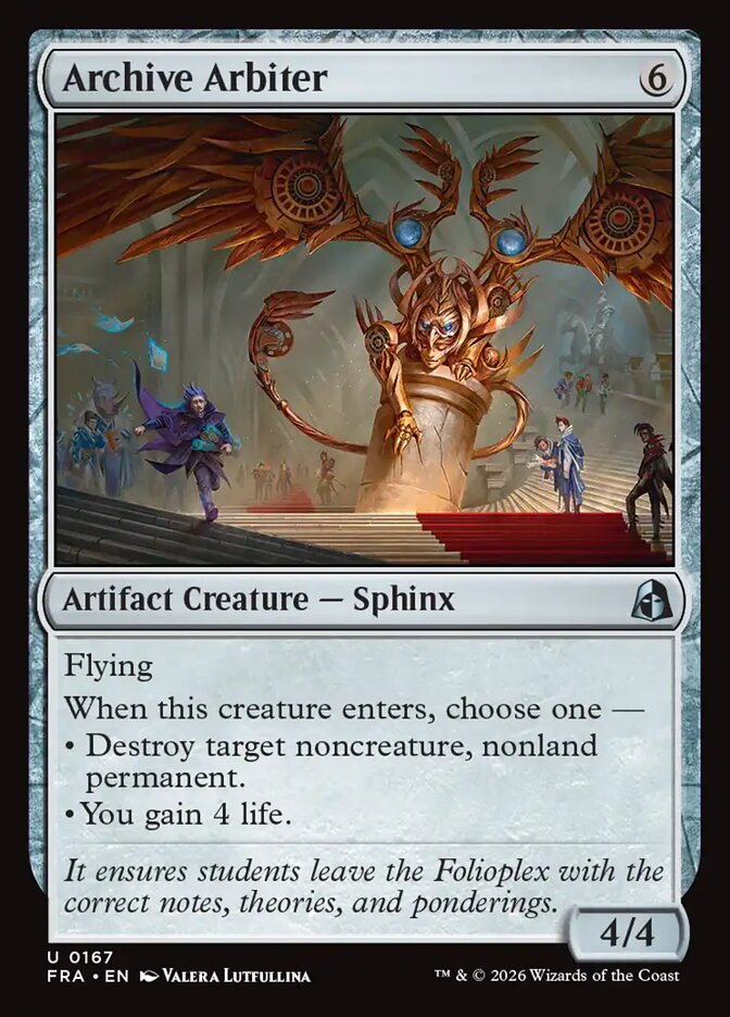 Archive Arbiter, Reality Fracture Card Art