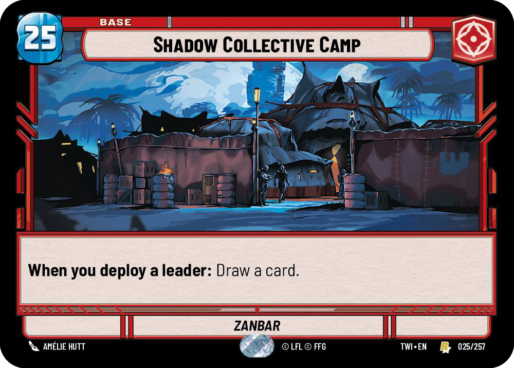 Shadow Collective Camp, Twilight of the Republic Card Art