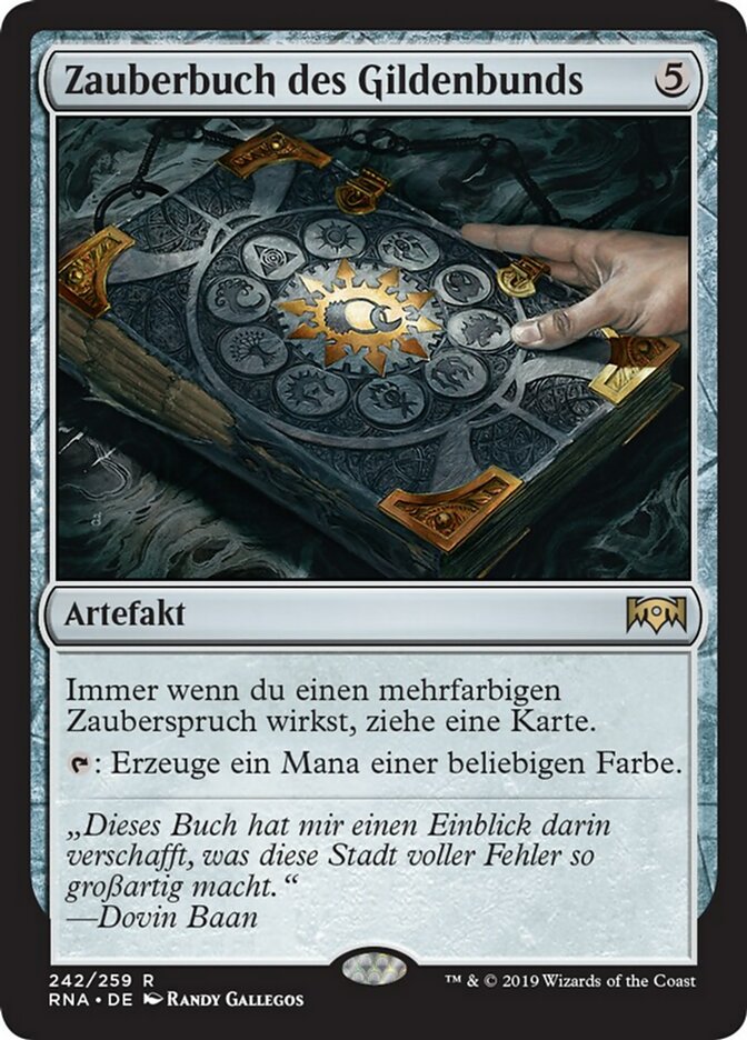 Tome of the Guildpact, Ravnica Allegiance Card Art