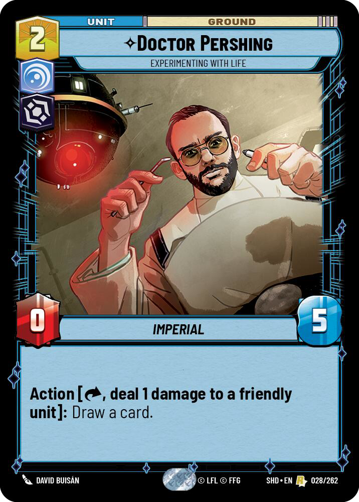 Doctor Pershing, Experimenting With Life - Foil