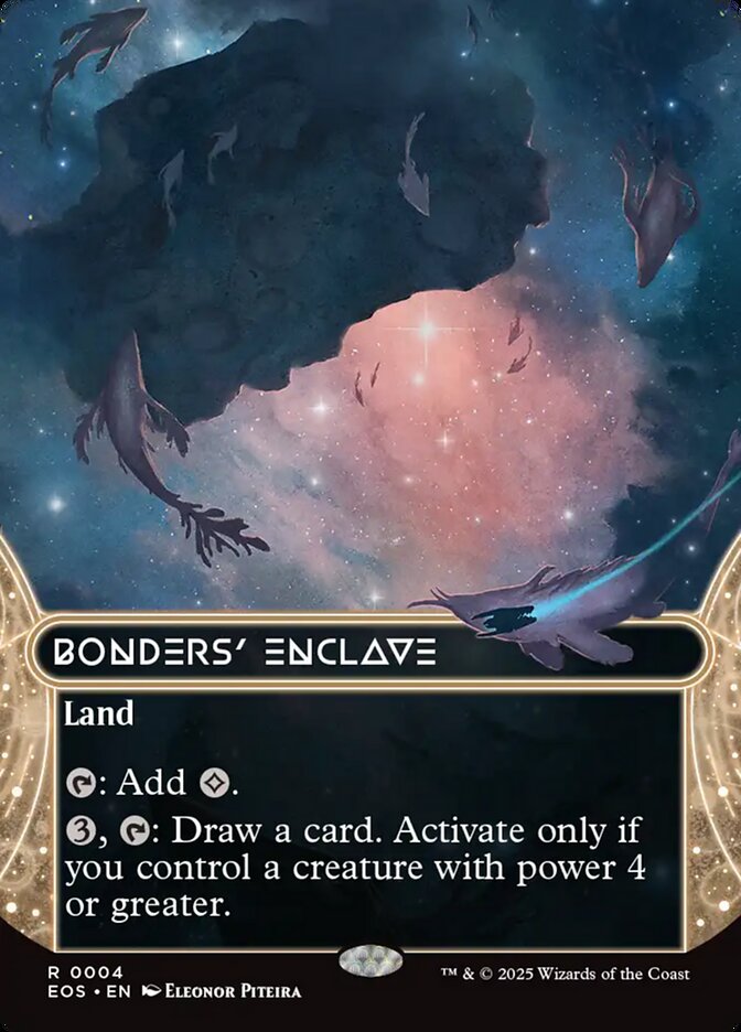 Bonders' Enclave, Edge of eternities: stellar sights Card Art