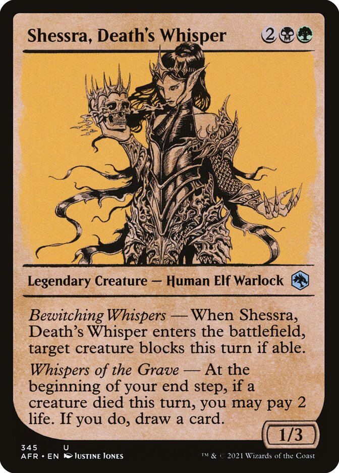 Shessra, Death's Whisper - Foil