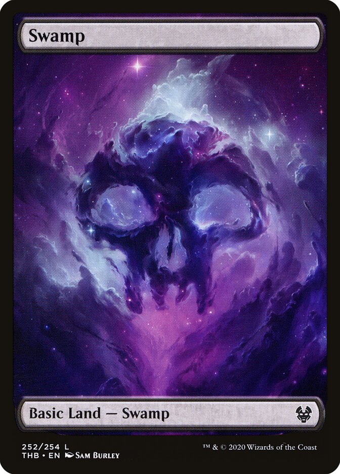 Swamp, Theros beyond death Card Art