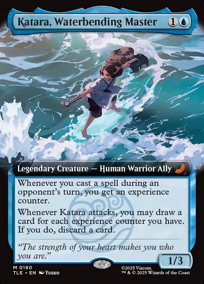 Katara, Waterbending Master, Avatar: The Last Airbender Eternal Card Art