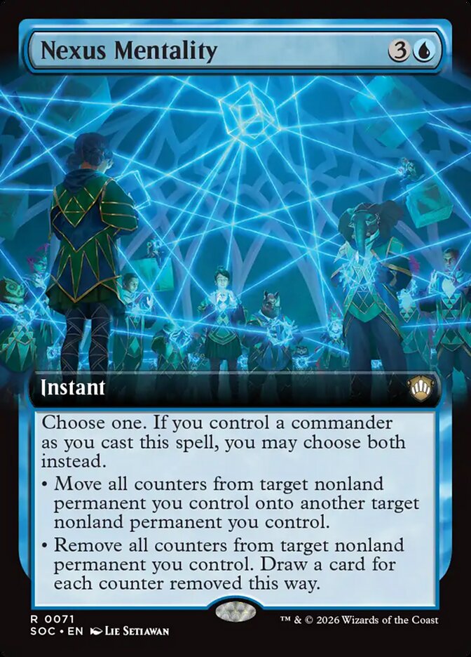 Nexus Mentality, Secrets Of Strixhaven Commander Card Art