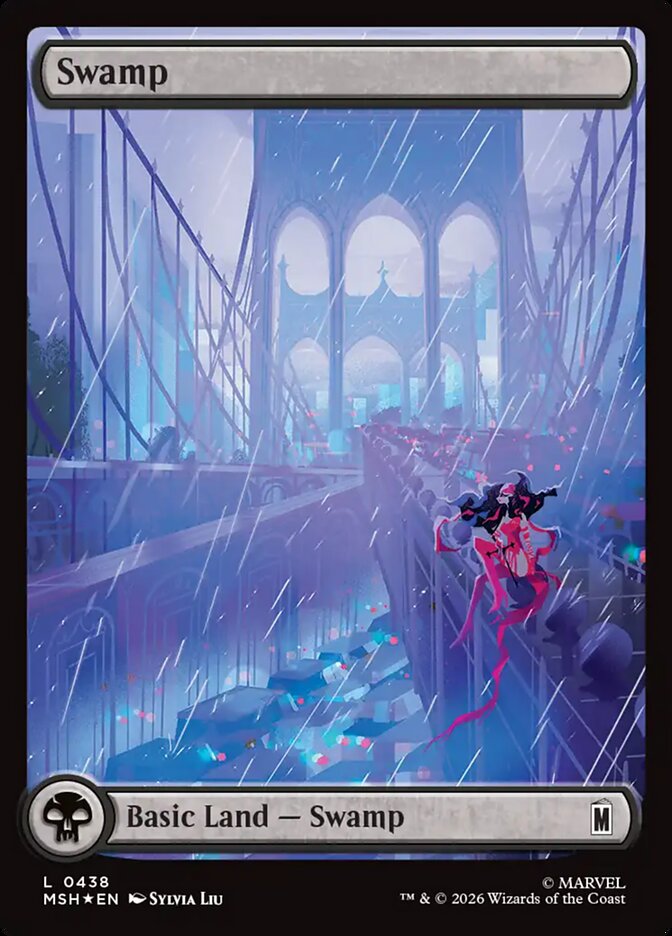 Swamp, Marvel Super Heroes Card Art