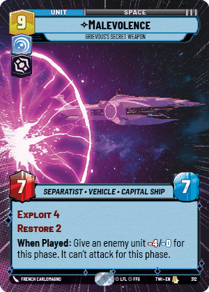 Malevolence, Grievous's Secret Weapon - Hyperspace