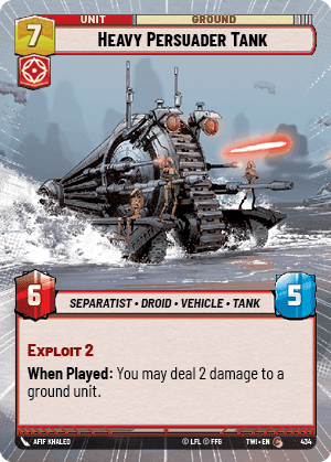 Heavy Persuader Tank - Hyperspace