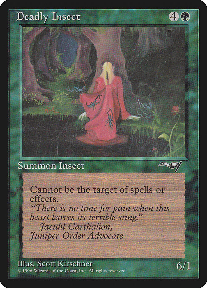 Deadly Insect, Alliances Card Art