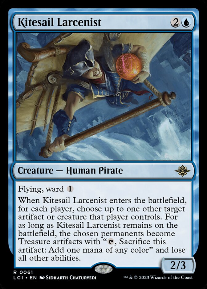 Kitesail Larcenist, The lost caverns of ixalan Card Art