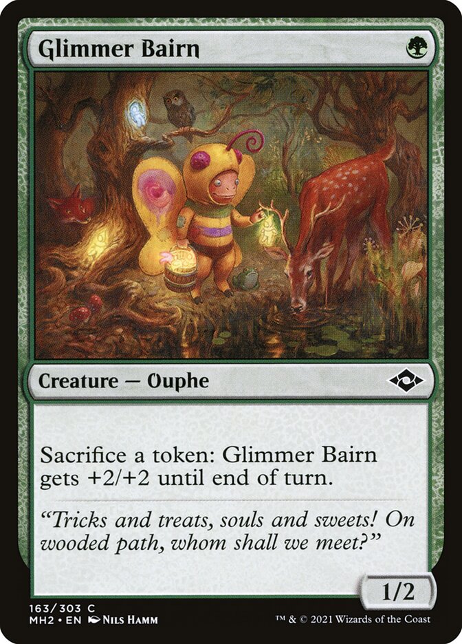 Glimmer Bairn, Modern horizons 2 Card Art