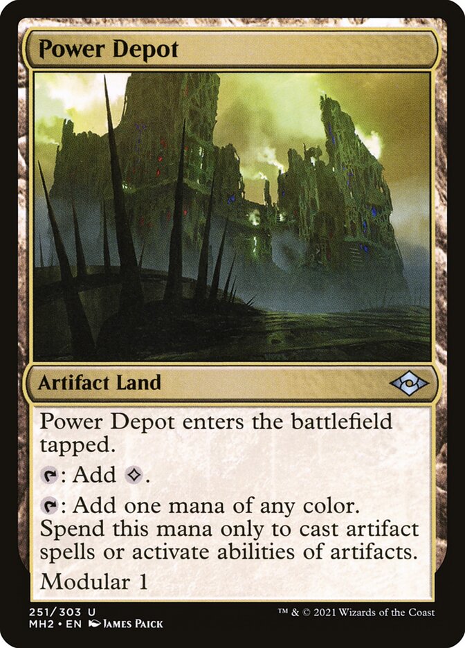 Power Depot, Modern horizons 2 Card Art