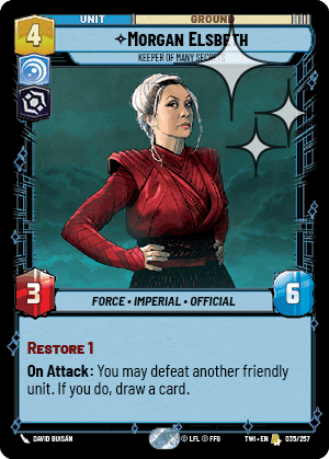 Morgan Elsbeth, Keeper of Many Secrets - Foil