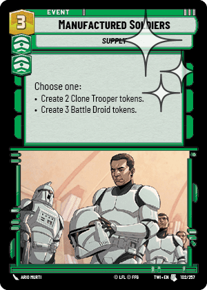 Manufactured Soldiers - Foil