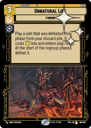 Unnatural Life - Foil