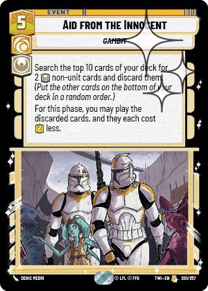 Aid from the Innocent - Foil