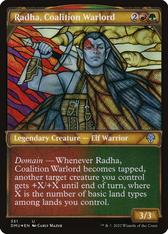 Radha, Coalition Warlord, Dominaria United Card Art
