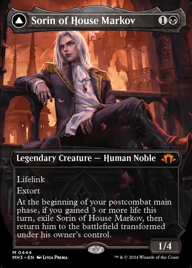 Sorin of House Markov // Sorin, Ravenous Neonate - Foil