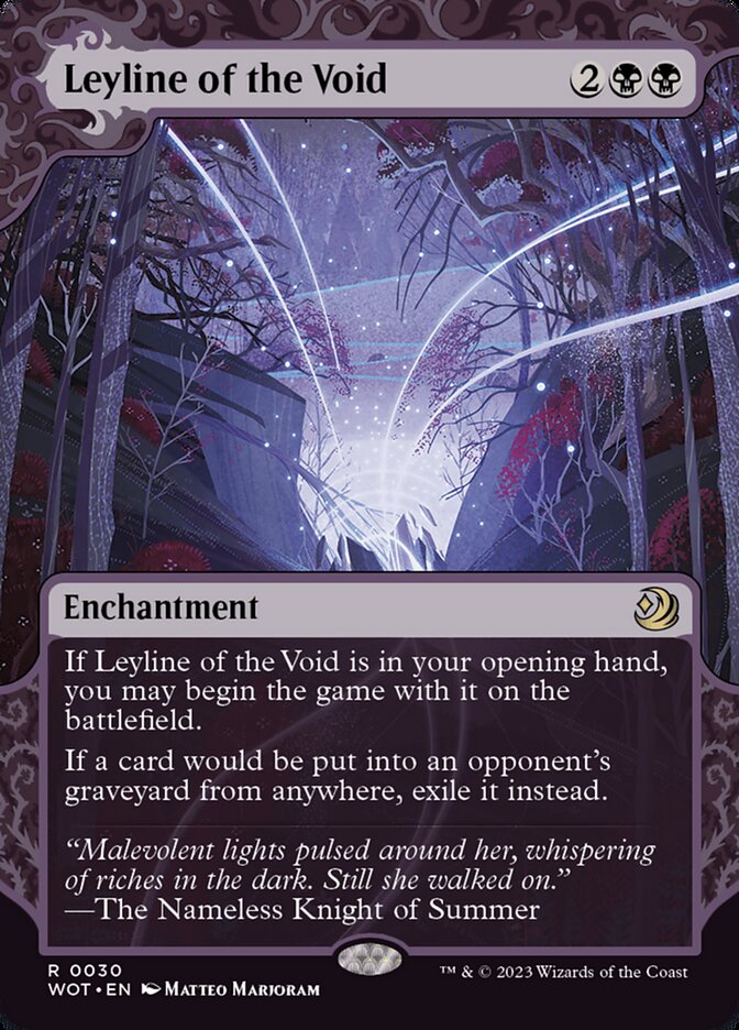 Leyline of the Void, Wilds Of Eldraine: Enchanting Tales Card Art